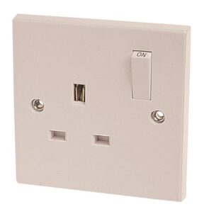Switched Socket 1-Gang 13A