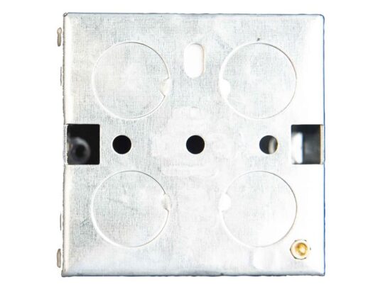 Metal Back Box 1-Gang 35mm