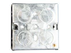 Metal Back Box 1-Gang 16mm