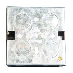 Metal Back Box 1-Gang 47mm