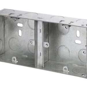 Dual Metal Back Box 35mm