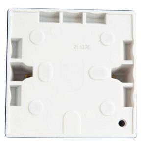 Pattress Box with Earth 1-Gang 45mm