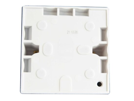 Pattress Box with Earth 1-Gang 45mm