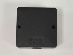 IP66 Junction Box Black 81 x 81mm