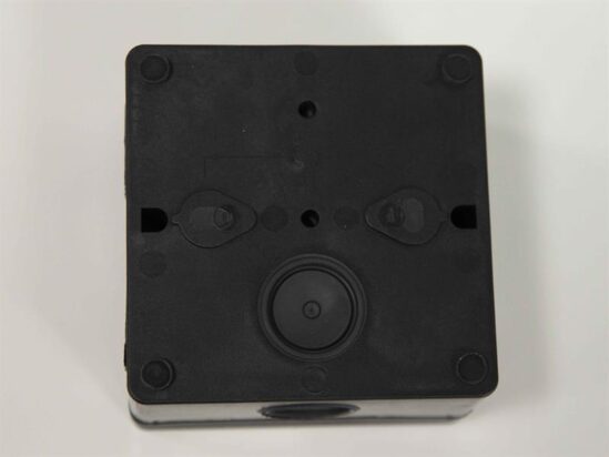 IP66 Junction Box Black 81 x 81mm - Image 2