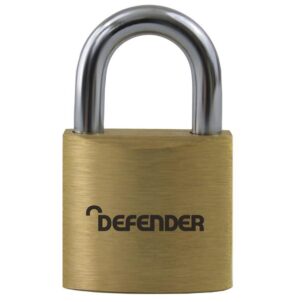 Brass Padlock Twin Pack 20mm