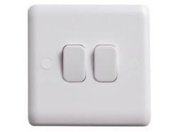 Light Switch 2-Gang 2-Way