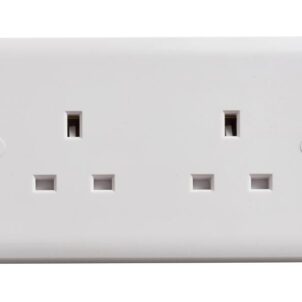 Unswitched Socket 2-Gang 13A
