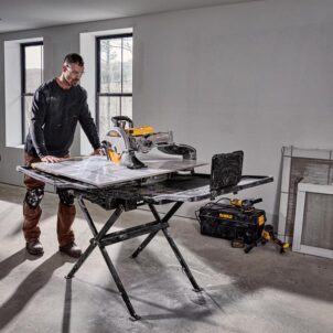 D36000 Wet Tile Saw 1600W 240V - Image 5