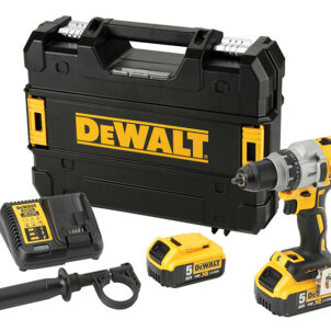 DCD991P2 Brushless 3 Speed Drill Driver 18V 2 x 5.0Ah Li-ion - Image 2