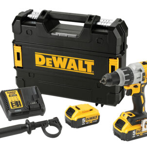 DCD996P2 XR Brushless Combi Drill 18V 2 x 5.0Ah Li-ion - Image 2