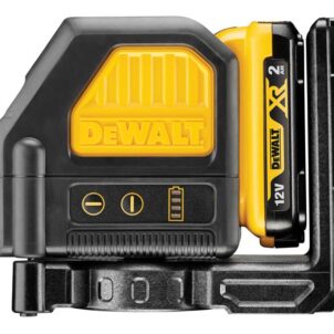 DCE088D1R Self-Levelling Red Cross Line Laser 12V 1 x 2.0Ah Li-ion