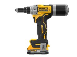 DCF414E2T XR 1/4in Brushless Riveter 2 x 1.7Ah POWERSTACK™ Li-ion
