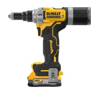 DCF414E2T XR 1/4in Brushless Riveter 2 x 1.7Ah POWERSTACK™ Li-ion