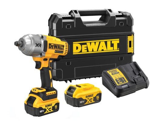 DCF900P2T XR Brushless 1/2in High Torque Impact Wrench 18V 2 x 5.0Ah Li-ion - Image 3