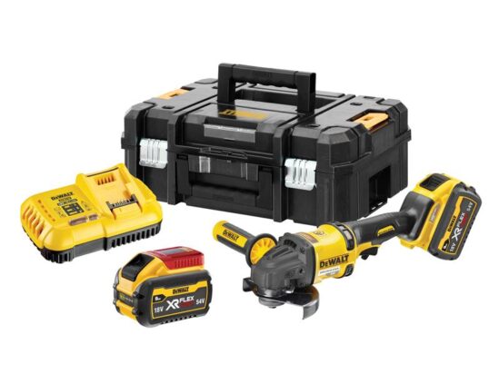 DCG418X2 XR FlexVolt Grinder 125mm 54V 2 x 3.0Ah Li-ion - Image 2