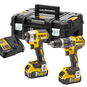 DCK266P2T XR Brushless Twin Pack 18V 2 x 5.0Ah Li-ion