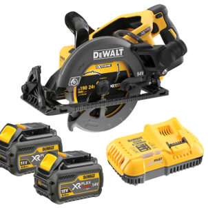 DCS577T2 FlexVolt XR High Torque Circular Saw 190mm 54V 2 x 2.0Ah Li-ion