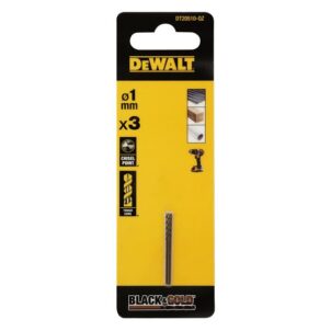 BLACK&GOLD HSS Drill Bits (3) 1.0mm