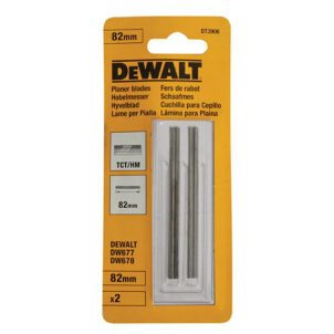 DT3906 TCT Reversible Planer Blades 82mm (Pack 2)