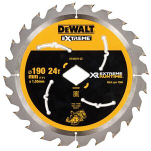 Extreme Runtime FlexVolt Circular Saw Blade 190mm x Diamond x 24T