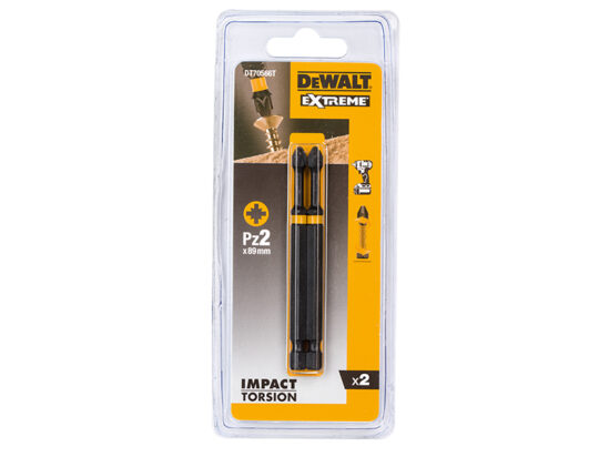 Extreme Impact Torsion Bits PZ2 x 85mm (Pack 2) - Image 2