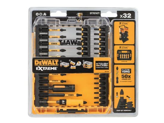 DT70747T Extreme FlexTORQ Screwdriving Set, 32 Piece - Image 2