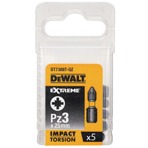 Extreme Impact Torsion Bits PZ3 x 25mm (Pack 5)