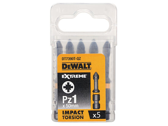 Extreme Impact Torsion Bits PZ1 x 50mm (Pack 5)