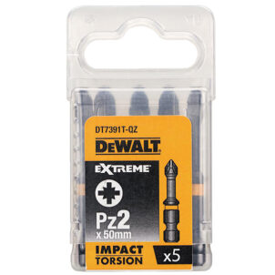 Extreme Impact Torsion Bits PZ2 x 50mm (Pack 5)