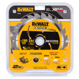 XR FlexVolt Circular Saw Blade 190 x 30mm x 24T