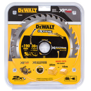 XR FlexVolt Circular Saw Blade 190 x 30mm x 36T