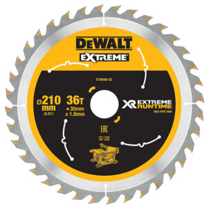 XR FlexVolt Table Saw Blade 210 x 30mm x 36T