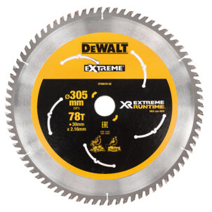 XR FlexVolt Mitre Saw Blade 305 x 30mm x 78T