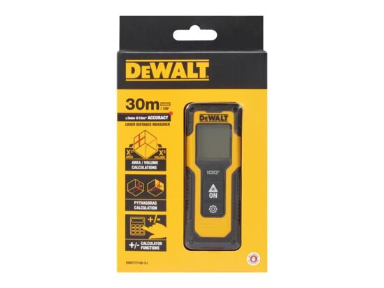 DWHT77100 Laser Distance Measure 30m - Image 5