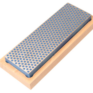 Diamond Whetstone 150mm Wooden Box Blue 325 Grit Coarse