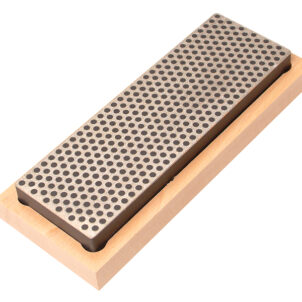Diamond Whetstone 150mm Wooden Box Black 220 Grit Extra Coarse