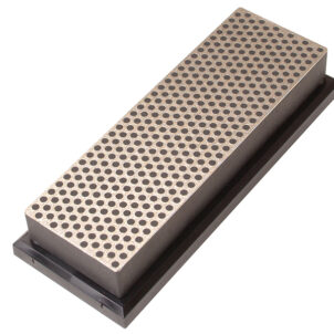 Diamond Whetstone 150mm Plastic Case Black 220 Grit Extra Coarse
