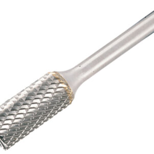 Solid Carbide Bright Rotary Burr - Cylinder with Endcut 6.3 x 3mm