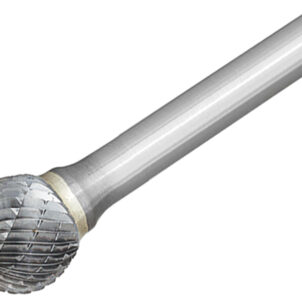 Solid Carbide Bright Rotary Burr Ball 4 x 3mm