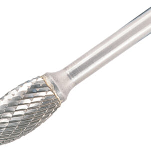 Solid Carbide Rotary Bright Burr Oval 3 x 3mm