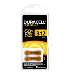 Specialty Hearing Aid Batteries Size 312 (6 Pack)