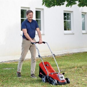 GE-CM 18/33 Li Power X-Change Lawnmower 18V 1 x 4.0Ah Li-ion