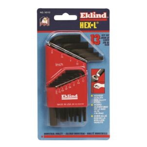REK10113 Imperial Short Handle Hex L-Key Set, 13 Piece
