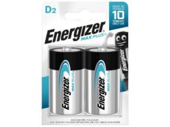 MAX PLUS™ D Alkaline Batteries (Pack 2)