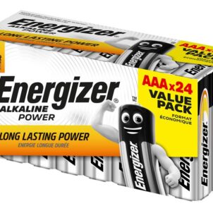 AAA Cell Alkaline Power Batteries (Pack 24)