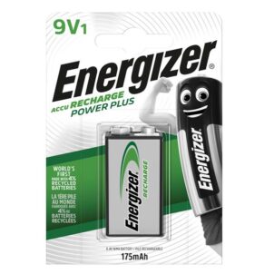 Recharge Power Plus 9V Battery R9V 175 mAh (Single)