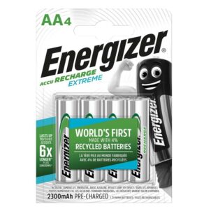 Recharge Extreme AA Batteries 2300 mAh (Pack 4)