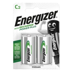 Recharge Power Plus C Cell Batteries RC2500 mAh (Pack 2)