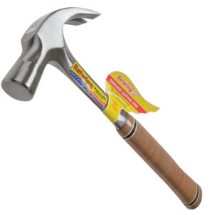 E24C Curved Claw Hammer - Leather Grip 680g (24oz)